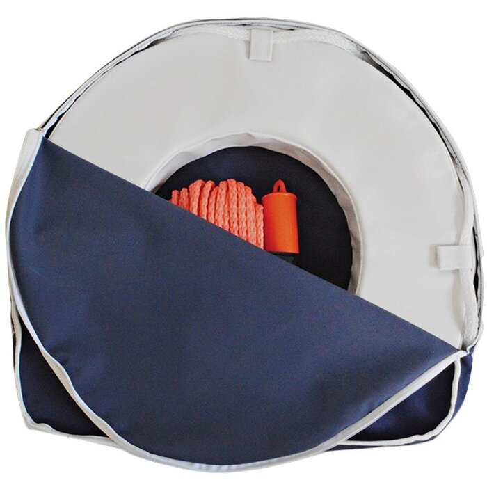 Opberghoes Reddingsboei Hoefijzer Deluxe Blauw