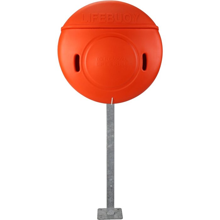 Surface Mounted Post For Lifebuoy Housing Cabinet
