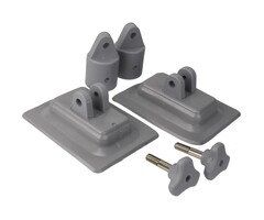 Bevestigingsbeslag Biminitop Hypalon Rubberboot voor 22mm Buis Set