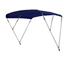 3-Bow Bimini Top 210x190x130 Blue