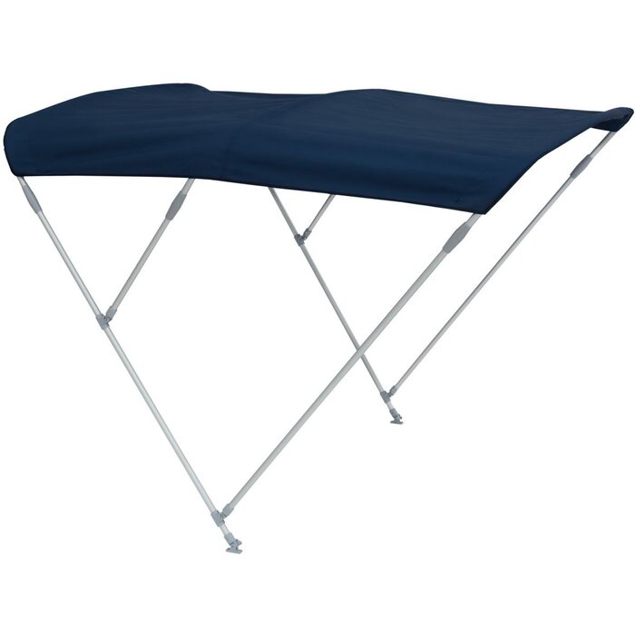 3-Bow Bimini Top 210x190x130 Blue
