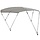 3-Bow Bimini Top 210x190x130 Light Grey