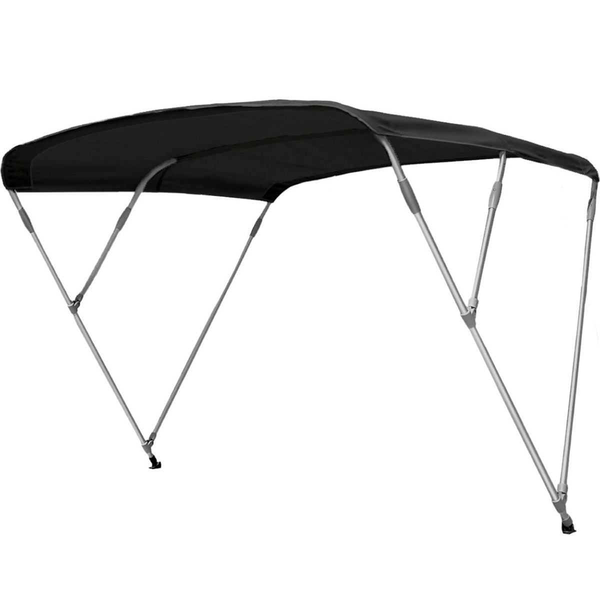 3-Bow Bimini Top 210x210x130 Black