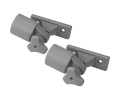 Bimini Top Deck Hinge & 22mm Eye End Set Side Mount Nylon