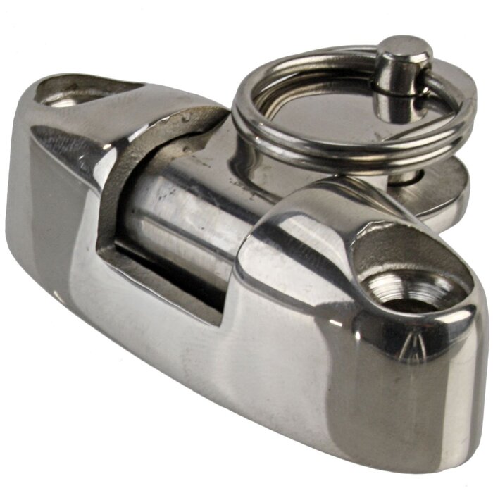 Swivel Deck Hinge 70x25x50mm with Removable Pin SS316