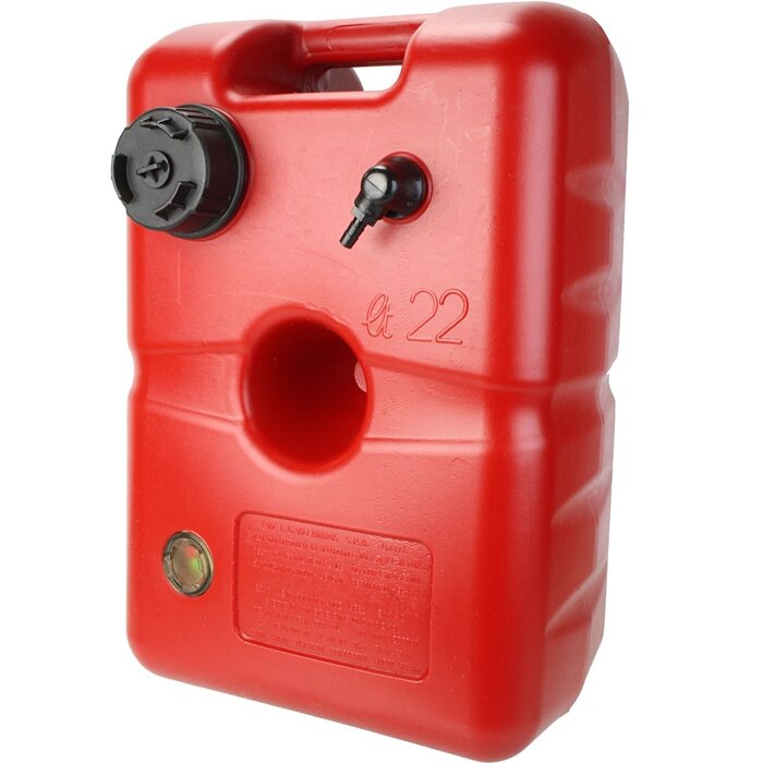 Brandstoftank Buitenboordmotor 22 liter met meter