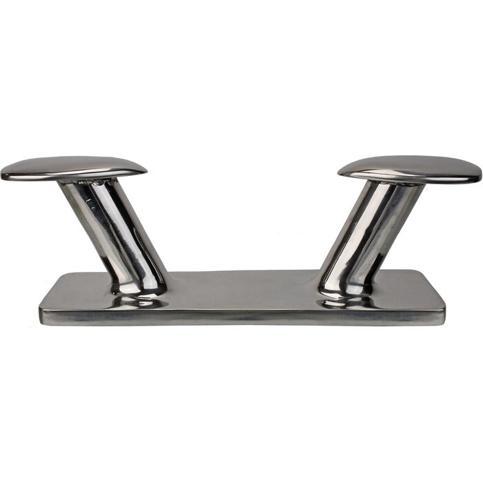 Dubbele Bolder 305x95mm Rvs