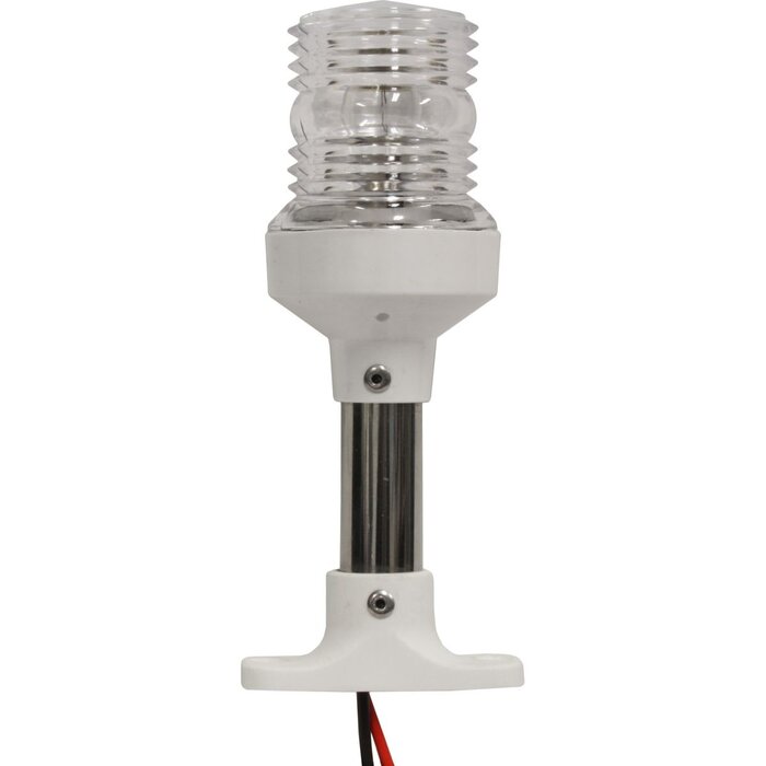 All Round Pole Light 153mm Up To 12m SS316 White