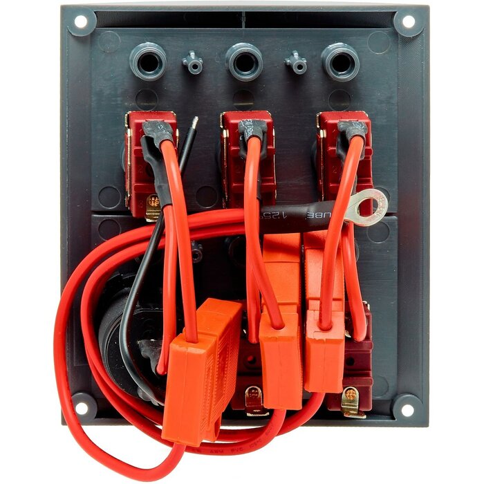 Boat Switch Panel 12V 5-Gang 110x100mm