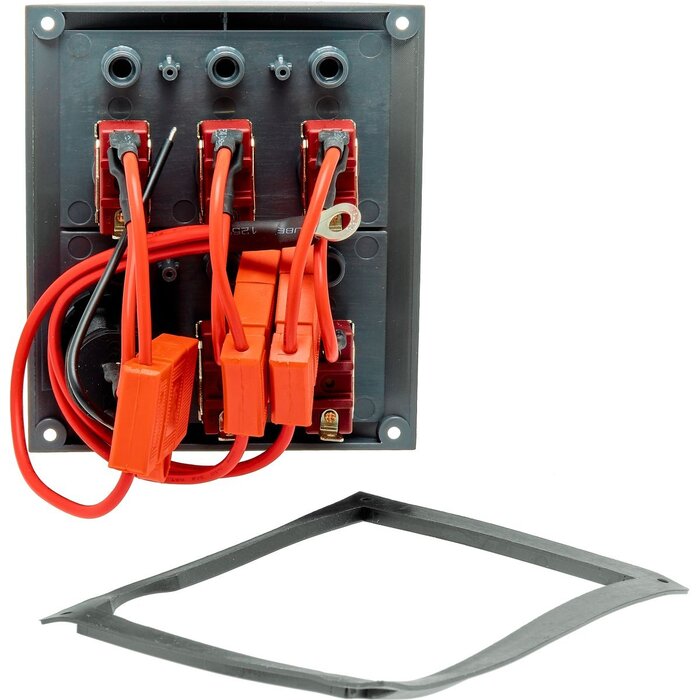 Boat Switch Panel 12V 5-Gang 110x100mm