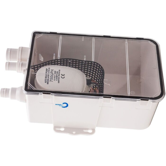 Ocean Automatische Afvoerpomp met Filter 750GPH 12V