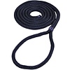8mm Fenderlijn met Lus 1,5m Deluxe Polyester Blauw