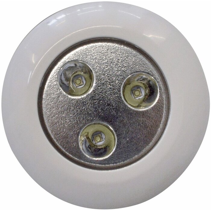 Underwater Boat Light 3 LED White 10-30 VDC 92mm