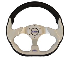 Boat Steering Wheel 320mm Black-White