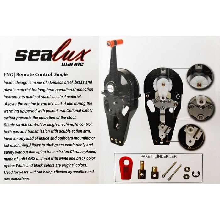 Selux Boat Throttle Control Black