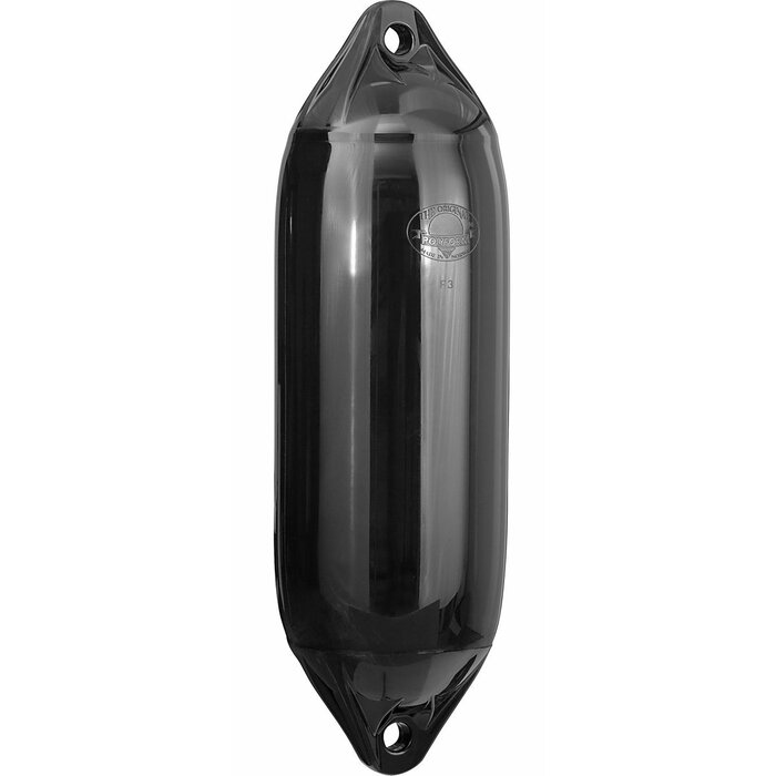 Polyform F3 Stootwil 74x22cm Zwart