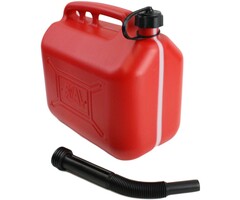 Jerrycan with Spout 5 Liter 27x14x24cm