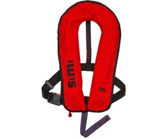 Eval Simi 160N Manual Inflatable Life Jacket Red