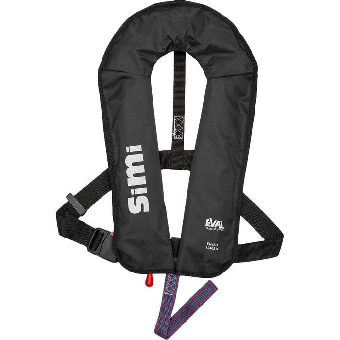 Eval Simi 160N Manual Inflatable Life Jacket Black