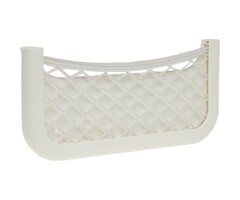 Opbergnet met Kleefstrip 258x132x12mm Wit