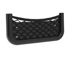 Opbergnet met Kleefstrip 258x132x12mm Zwart