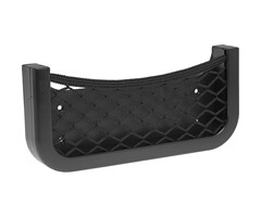 Opbergnet met Kleefstrip 258x121x29mm Zwart