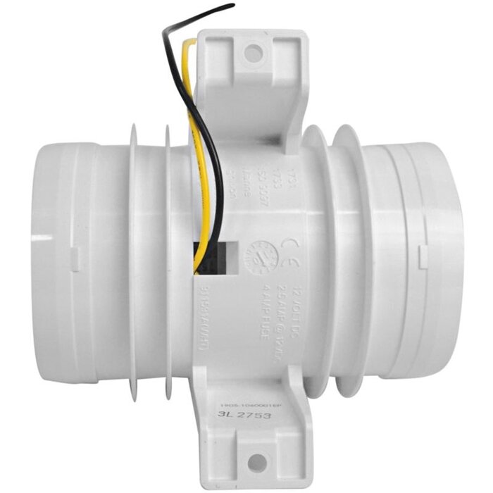 Attwood Turbo 4000 Bilge Inline Ventilator 5663 L/min 12 Volt