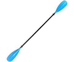 Kajak Peddel 220cm Deelbaar en Verstelbaar Blauw