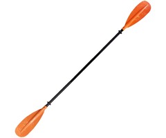 Kayak Paddle 220cm Detachable & Adjustable Orange