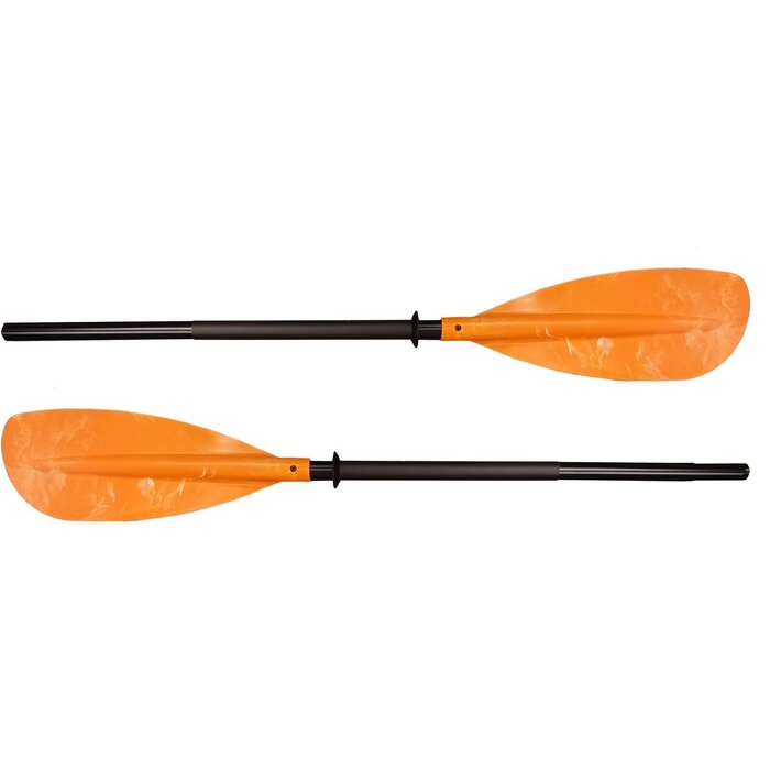 Kayak Paddle 220cm Detachable & Adjustable Orange
