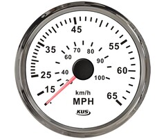 Snelheidsmeter Tot 65 Mph 97mm