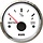 Boat Water Tank Gauge 56mm White with SS316 Bezel