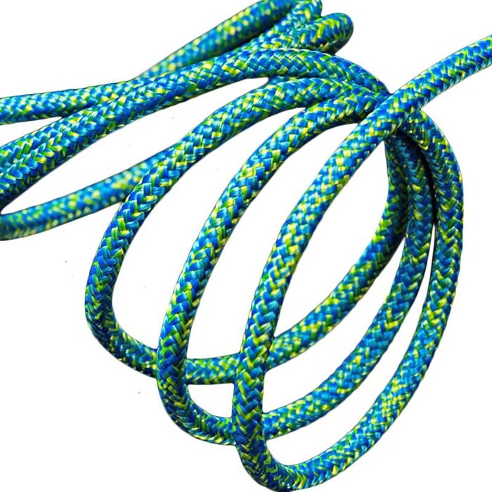 5mm Polyester Rope with Cover Blue-Yellow