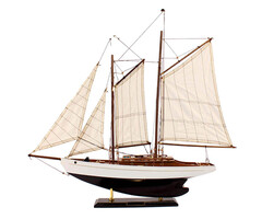 Two-Master Sailing Boat Model 55cm