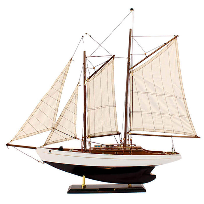 Two-Master Sailing Boat Model 55cm