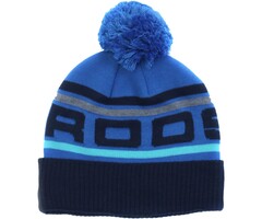 Rooster Knit Beanie Blue