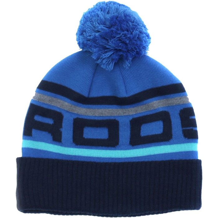 Rooster Knit Beanie Blue