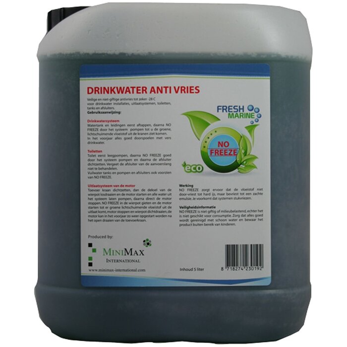 Fresh Marine Drinking Water Antifreeze 5 Liter