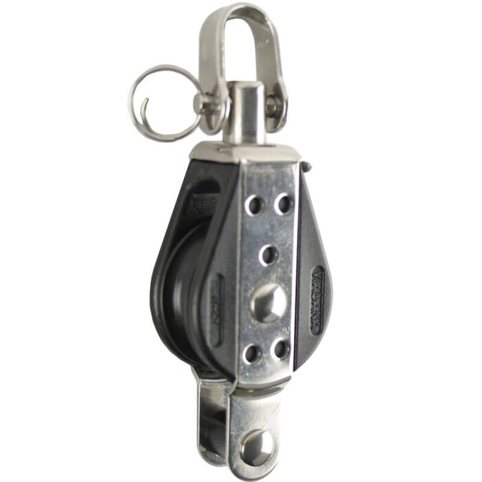 Viadana 28mm Block with Becket and Swivel