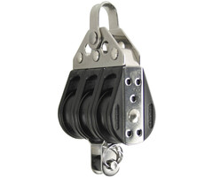 Viadana 28mm Drieschijfsblok met Hondsvot