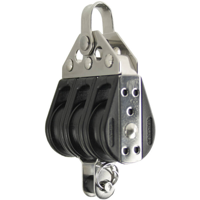 Viadana 28mm Triple Block with Becket
