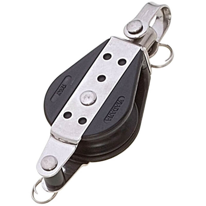 Viadana 38mm Block with Becket and Swivel