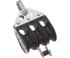 Viadana 38mm Drieschijfsblok met Hondsvot