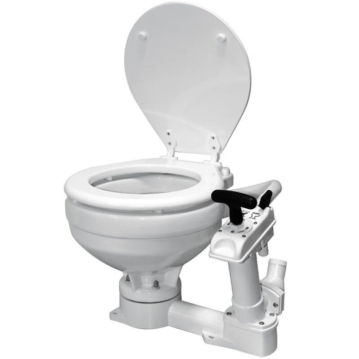 Nuova Rade Boot Toilet met Handpomp Compact