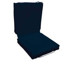 Double Buoyant Deck Cushion Blue