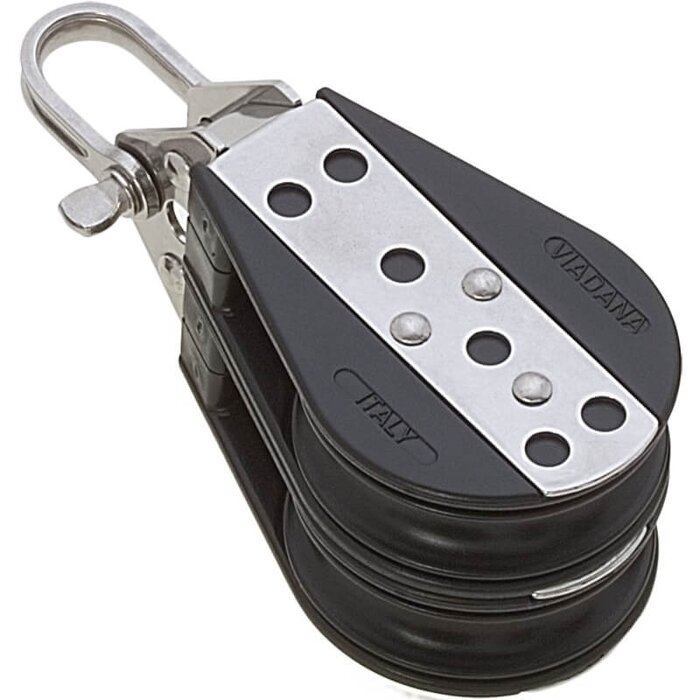 Viadana 57mm Tweeschijfs Blok