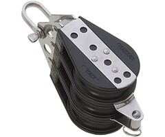 Viadana 57mm Drieschijfsblok met Hondsvot