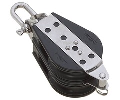 Viadana 76mm Double Block with Becket