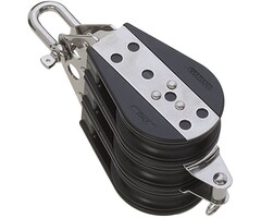 Viadana 76mm Triple Block with Becket