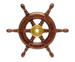 Houten Stuurwiel Boot Mahonie 320mm